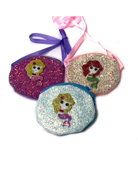 Mermaid Glitter Zip Purse