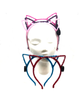 Light Up Cat Ears Headband