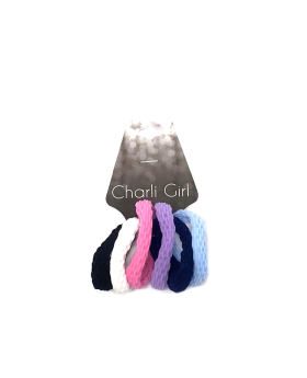 Hair Elastic Set, Assorted Colors