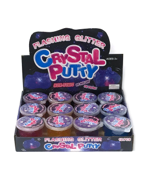 Flashing Glitter crystal light up Putty