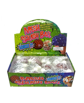 Mesh Squeeze Squish Ball