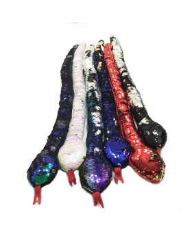 Sequin long cobra snake