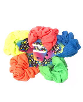 Neon assorted scrunchie