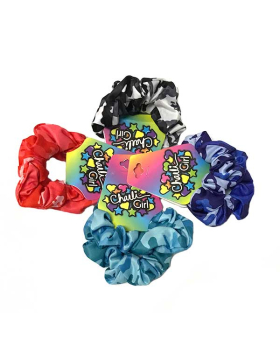 Assorted Camo Scrunchies