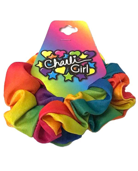 Rainbow Scrunchies