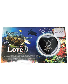 Turtle Love Pearl Bracelet