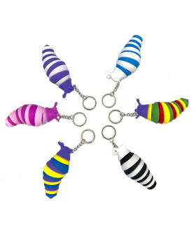 Fidget Slug Keychain