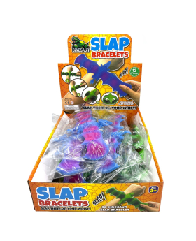 Dinosaur Slap Bracelet Assorted