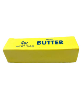 Giant foam squishy Butter 9.25" long (Available May 18)
