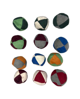 Assorted Suede Kick Ball
