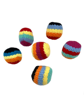 5 cm Assorted Crochet Kick Ball