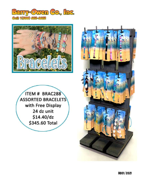 Bracelet counter display