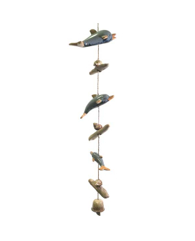 Ceramic Dolphin Decorative drop