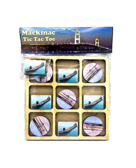 Mackinac  Tic Tac Toe set