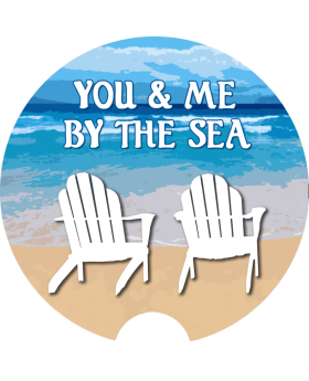 Car Coaster - You & Me by the Sea