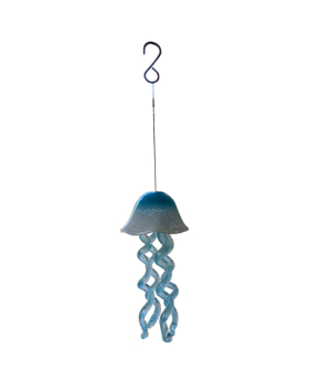 Glass Jellyfish Windchime