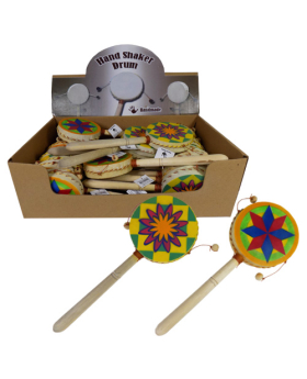 Hand shaker drum with stock design