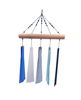 Wood and Glass drop Chime