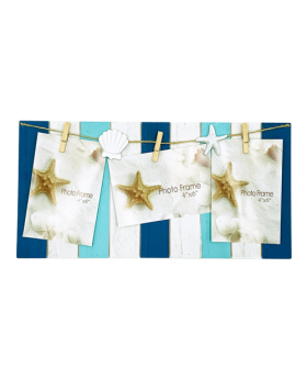 Special Price Wood Board with Triple Clip Picture Frame
