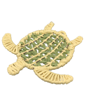 Metal and Paper Sea Turtle Figure