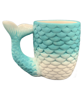 Ceramic Mermaid Tail Mug