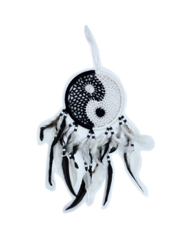 Yin and Yang Dreamcatcher 