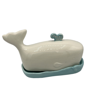 Ceramic Whale Butter dish