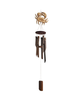 Bamboo Chime with Crab Top