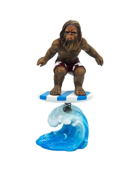 Resin Surfing Bigfoot Dashboard stick on Figure