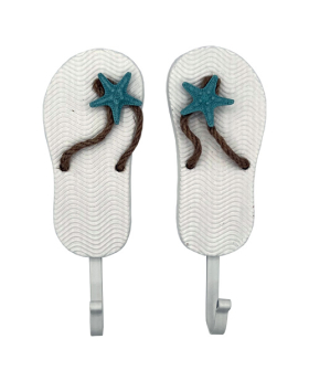 Set/2ea Wood Sandal Hooks
