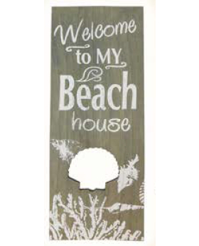 Special Price -  Driftwood Welcome To My Beach House Sign