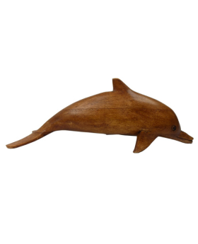 Small wood Dolphin figure