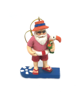 Special Price Resin Go Swim Santa Christmas Ornament