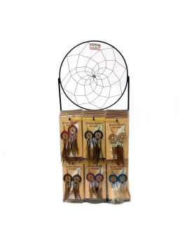 Dreamcatcher Earrings with Display