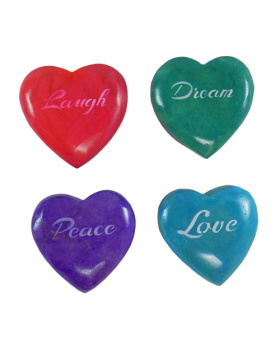 Special Price Assorted Marble Message Hearts