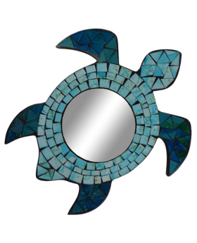 Mosaic Sea Turtle Mirror/ Wall Plaque