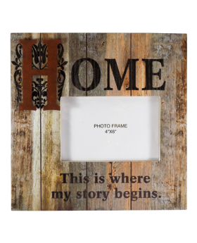 Special Price Wood / Metal 4x6 picture frame- Home