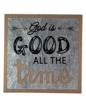 Special Price Wood/Metal God is Good... box sign