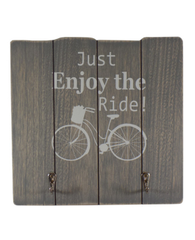 Special Price Wood Double Hooks - Enjoy the Ride sign