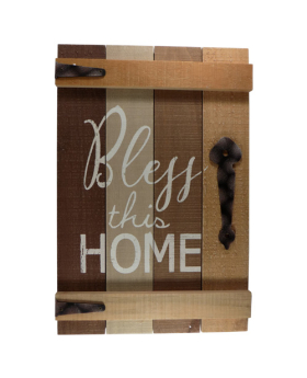 Special Price Wood - Bless this Home Door design sign