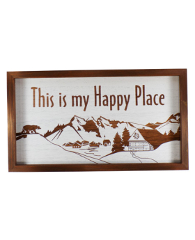 Special Price Wood box sign - This is my Happy Place