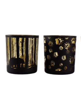 Special Price Bear Backlit Glass Votive Holders