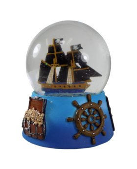 Resin Pirate 65mm Pirate Ship Waterball