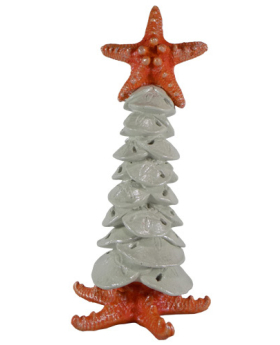 Special Price Resin Starfish Sand Dollar Tree Christmas Decoration