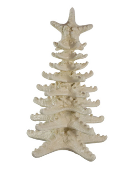 Special Price Resin Starfish Tree - All White Christmas Decoration