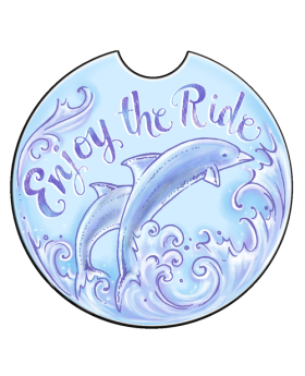 Car Coaster - Enjoy the Ride / Dolphins