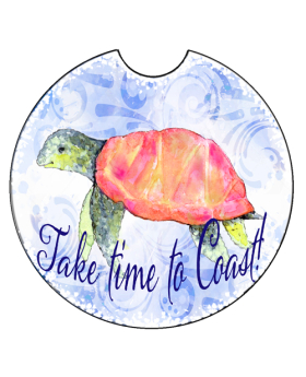 Car Coaster - Take time to Coast