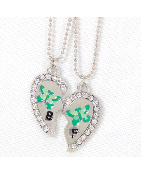 Butterfly Best Friends Necklace