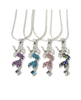 Crystal Mermaid Necklace
