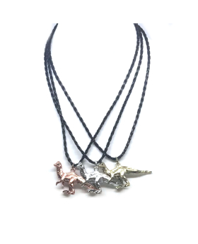 T-Rex Necklace #1 on cord
